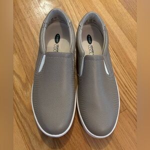 Dr. Scholl's Women's Madison Slip On Sneakers Size 8.5 Taupe Lizard Print New